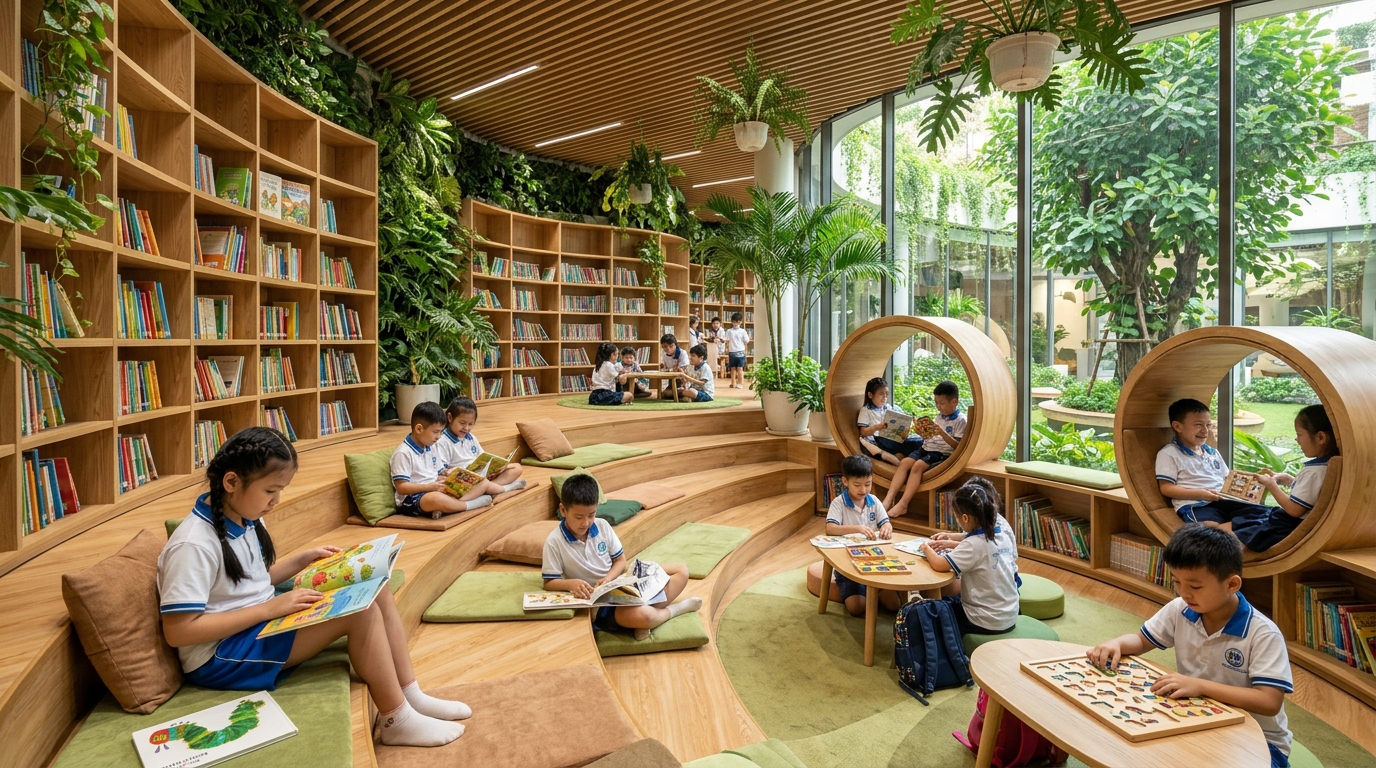 Thư viện chuẩn và Thư viện Bill Gates Smart Garden